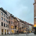 Die Luitpoldstraße in der Nürnberger Altstadt.