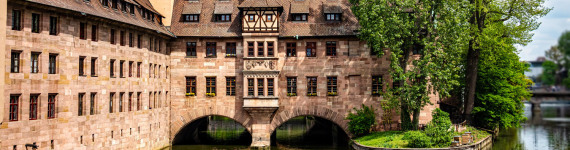 Heilig-Geist-Spital in Nürnberg.