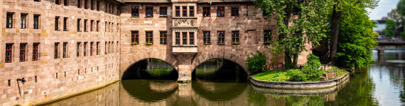 Heilig-Geist-Spital in Nürnberg.