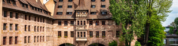 Heilig-Geist-Spital in Nürnberg.