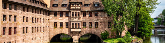 Heilig-Geist-Spital in Nürnberg.