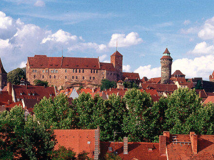 Foto von der Nürnberger Kaiser·burg.