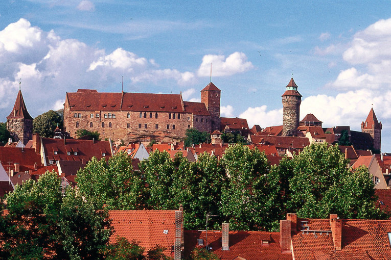 Blick auf die Kaiserburg Nürnberg