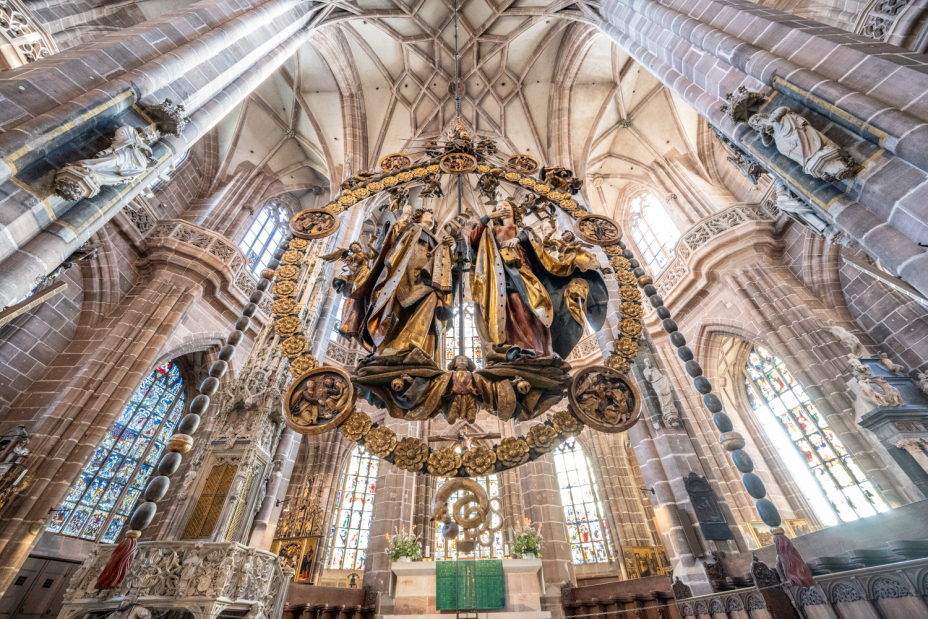 Der Engelsgruß in der Lorenzkirche