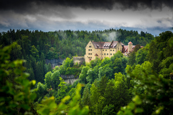 Burg Rabenstein in der Fränkischen Schweiz.