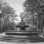 Tritonbrunnen am Maxplatz im Jahr 1935.