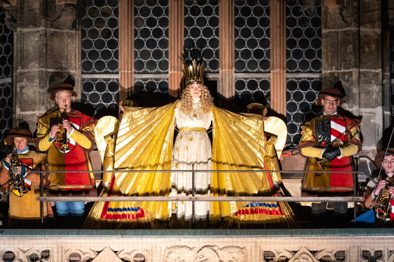 Am Freitag, 29.November 2024, eröffnet das Nürnberger Christkind mit dem Prolog seinen Markt.