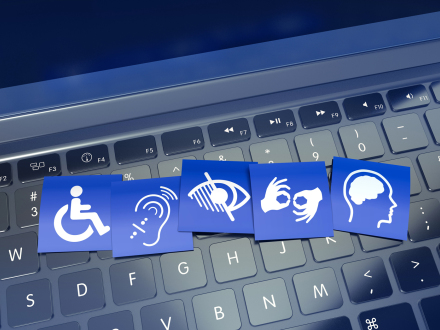 Symbol·bild für digitale Barriere·freiheit., Bild © Bilal Ulker / Adobe Stock/1702184132