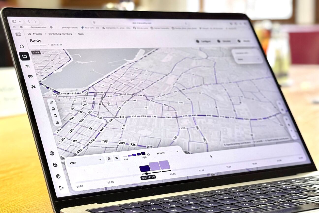 Eine neue Software zur Optimierung des Baustellenmanagements.