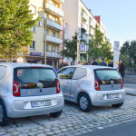 Carsharing-Autos am Mobilpunkt Rennweg
