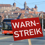 Warnstreik der VAG.