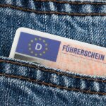 Führerschein in Hosentasche