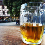 Ein Bierkrug am Tiergärtnertorplatz
