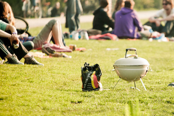Grillen im Grünen