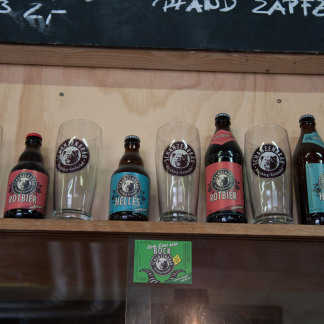 Das Lager von Schanzenbräu in Gostenhof