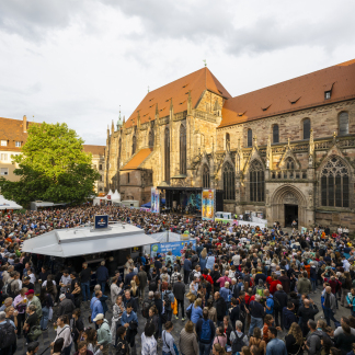 ( Bild: Uwe Niklas / Stadt Nürnberg ) Bardentreffen 2025