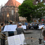 130.000 Menschen besuchten zum Auftakt des Kirchentags am Mittwoch den Abend der Begegnung in der Nürnberger Innenstadt.