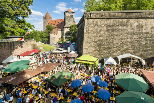 Fränkisches Bierfest im Burggraben Nürnberg © Uwe Niklas / CTZ Nürnberg