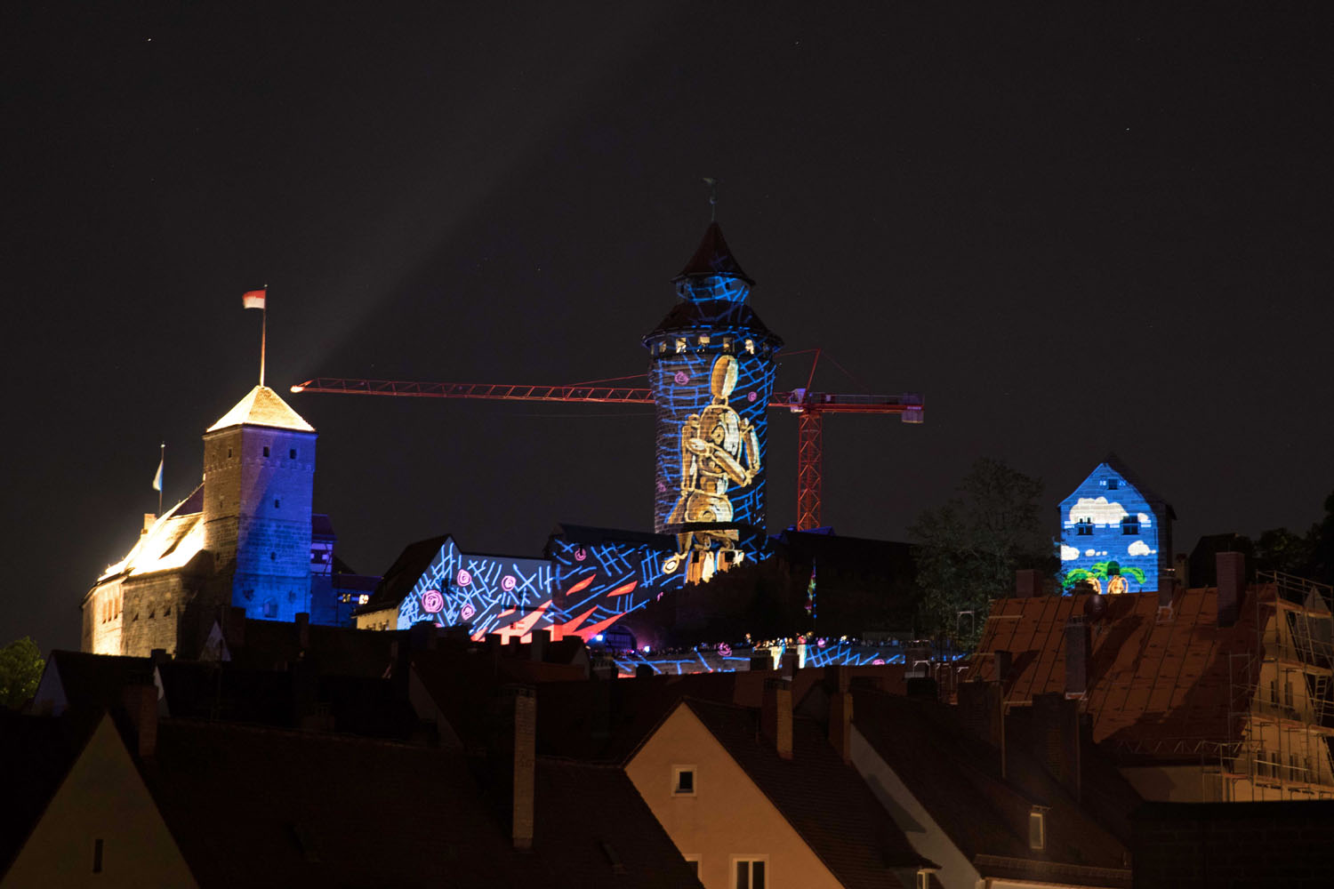  Die Blaue Nacht - Stadtportal Nürnberg Motiv 