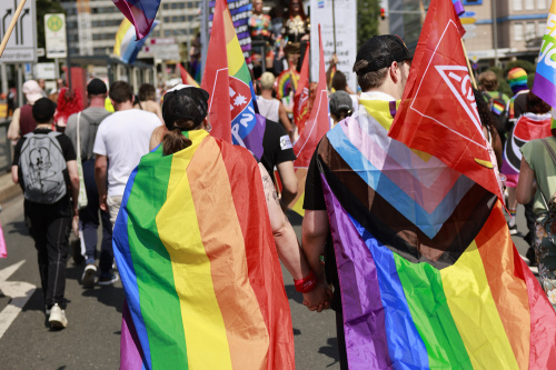 CSD Demo in Nürnberg im Jahr 2024.