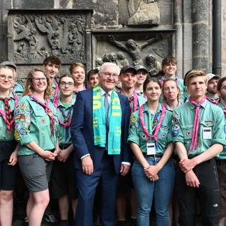 ( Bild: Christine Dierenbach / Stadt Nürnberg ) Politiker auf dem Kirchentag