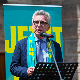 ( Bild: Christine Dierenbach / Christine Dierenbach ) Gedenken zu Beginn