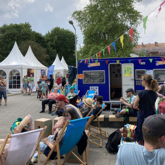 ( Bild: Andreas Leitgeber / Stadt Nürnberg ) Eindrücke aus dem Zentrum Jugend