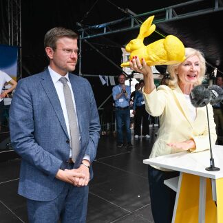 Chorfest in Nürnberg - Marcus König und Julia Lehner