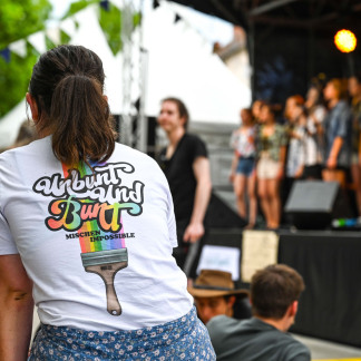 ( Bild: Christine Dierenbach/Presse und / Christine Dierenbach/Amt fuer Kommunikation und Stadtmarketing ) Eindrücke aus dem Zentrum Jugend rund um die Junge Kirche LUX.