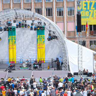 ( Bild: Robert Hackner / Stadt Nürnberg ) Musik darf natürlich nicht fehlen.