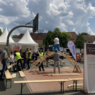 ( Bild: Andreas Leitgeber / Stadt Nürnberg ) Eindrücke aus dem Zentrum Jugend rund um die Junge Kirche LUX.