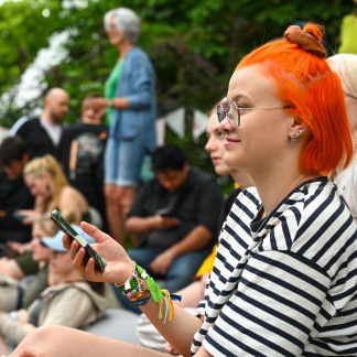 ( Bild: Christine Dierenbach/Presse und / Christine Dierenbach/Amt fuer Kommunikation und Stadtmarketing ) Eindrücke aus dem Zentrum Jugend rund um die Junge Kirche LUX.
