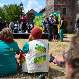 ( Bild: Christine Dierenbach / Christine Dierenbach / Stadt Nürnberg ) Gedenken zu Beginn