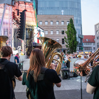 ( Bild: Axel Eisele / Stadt Nürnberg ) European Tuba Power und Flächengold