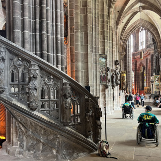 ( Bild: Pinar Zerman / Stadt Nürnberg ) „Jetzt ist die Zeit“: Unter diesem Motto feierten Zigtausende den 38. Deutschen Evangelischen Kirchentag in Nürnberg.