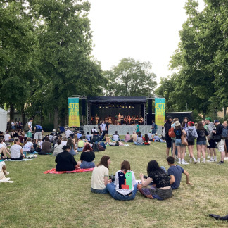 ( Bild: Andreas Leitgeber / Stadt Nürnberg ) Eindrücke aus dem Zentrum Jugend rund um die Junge Kirche LUX.