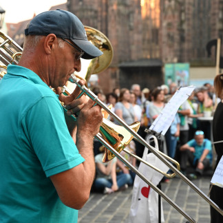 ( Bild: Christine Dierenbach / Stadt Nürnberg ) Eroeffnungsgottesdienst und Abend der Begegnung