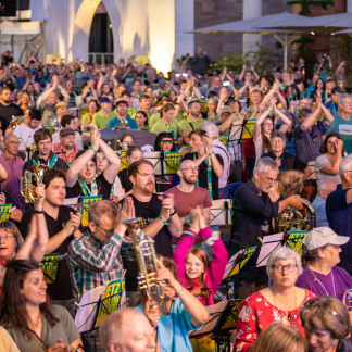 ( Bild: Axel Eisele / Stadt Nürnberg ) European Tuba Power und Flächengold