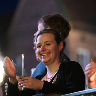 ( Bild: Christine Dierenbach / Stadt Nürnberg ) Kirchentag 2023: Segen zur Nacht