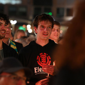 ( Bild: Christine Dierenbach / Stadt Nürnberg ) Kirchentag 2023: Segen zur Nacht