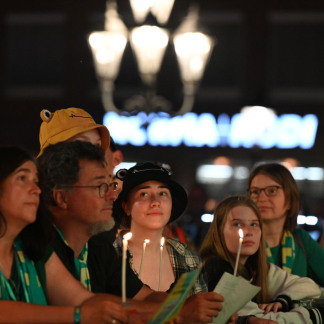 ( Bild: Christine Dierenbach / Stadt Nürnberg ) Kirchentag 2023: Segen zur Nacht