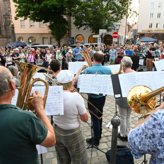 ( Bild: Christine Dierenbach / Stadt Nürnberg ) Eroeffnungsgottesdienst und Abend der Begegnung