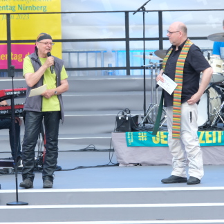 ( Bild: Robert Hackner / Stadt Nürnberg ) Blick auf die Bühne.