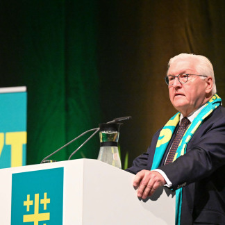 ( Bild: Christine Dierenbach / Stadt Nürnberg ) Bundespräsident Frank-Walter Steinmeier