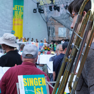 ( Bild: Robert Hackner / Stadt Nürnberg ) Auch „Singen ist Jetzt“.