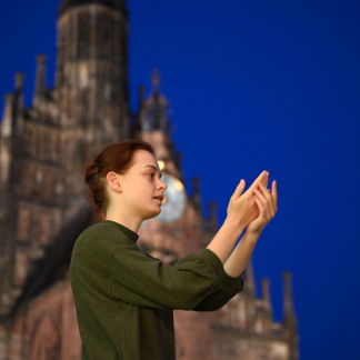 ( Bild: Christine Dierenbach / Stadt Nürnberg ) Kirchentag 2023: Segen zur Nacht