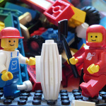 LEGO Spielfiguren und Steine