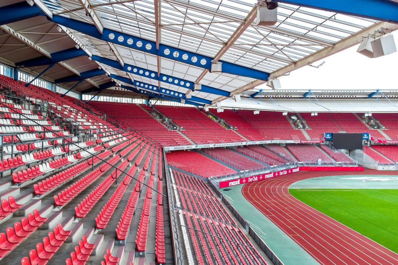 Blick auf die Zuschauerränge im Max-Morlock-Stadion., Bild © Philipp Herzog / Stadion Nürnberg Betriebs GmbH