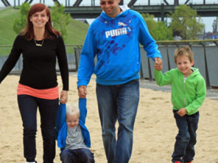 Foto von einer Familie. © Alexandra H.