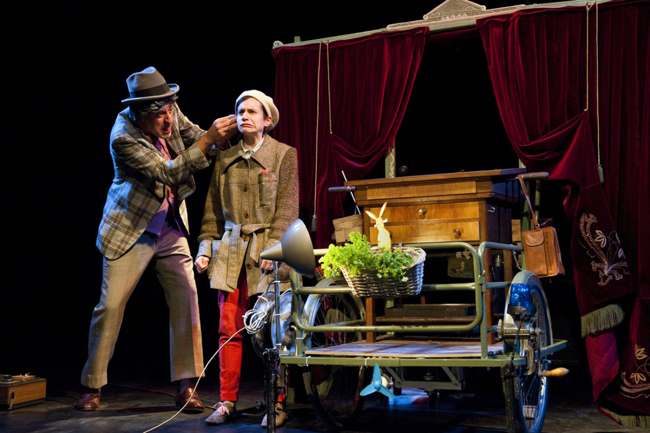 Szene aus dem Theaterstück He Duda., Bild © Rudi Ott / Theater Mummpitz